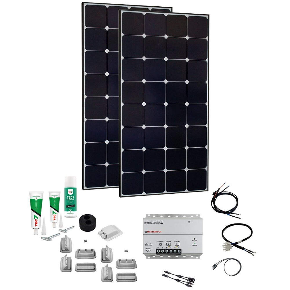 Phaesun SPR Caravan Kit Solar Peak MPPT DUO 240 W / 12 V Solaranlage